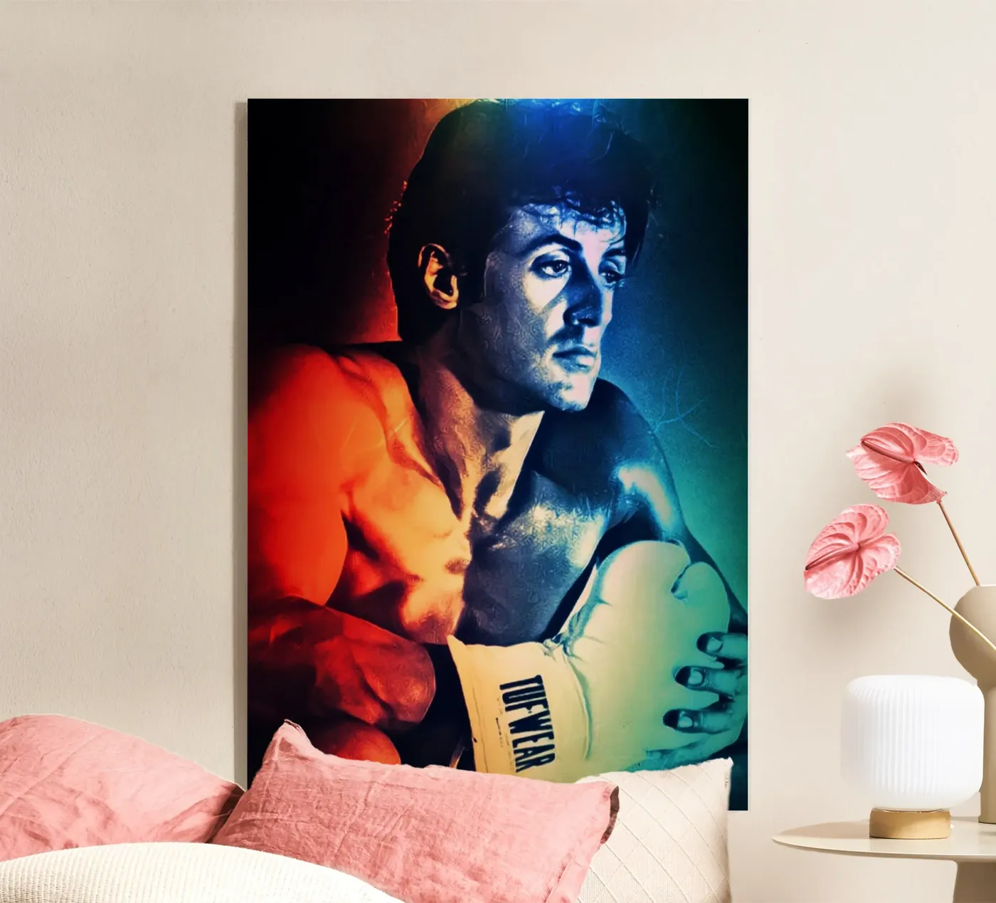 Sylvester Stallone plexiglass da Lembayung art