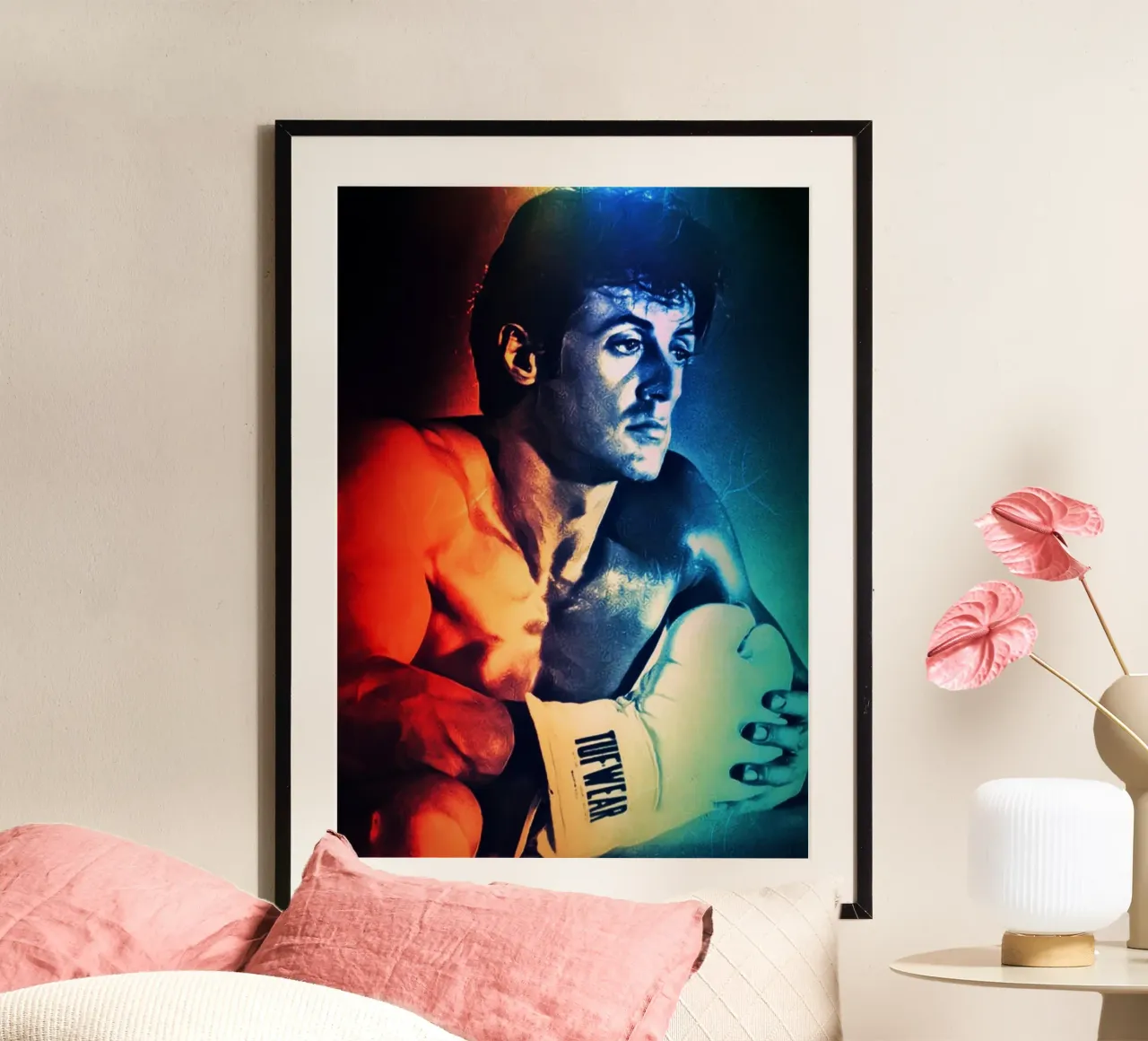 Sylvester Stallone carta hahnemühle da Lembayung art