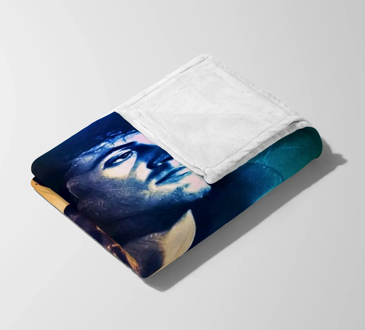 Sylvester Stallone coperta in pile da Lembayung art