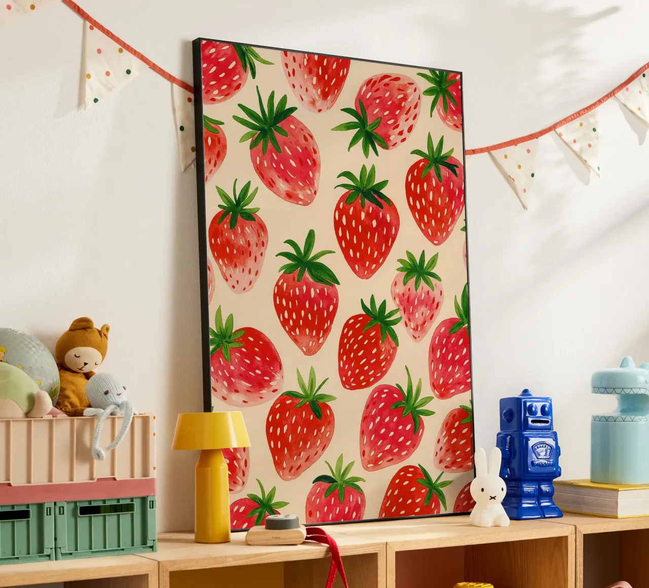 Fragola alluminio dibond da Aquarevo
