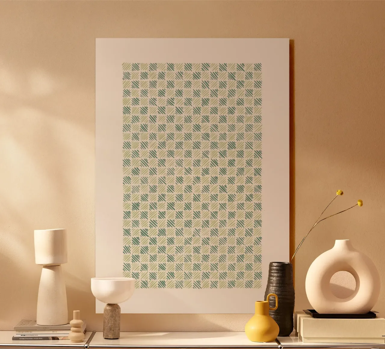 Grünes Muster plexiglass da Marosie