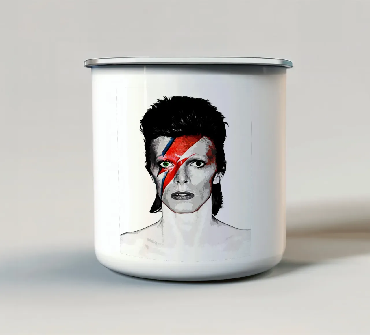 David Bowie 14 Arte tazza in smalto da music soul