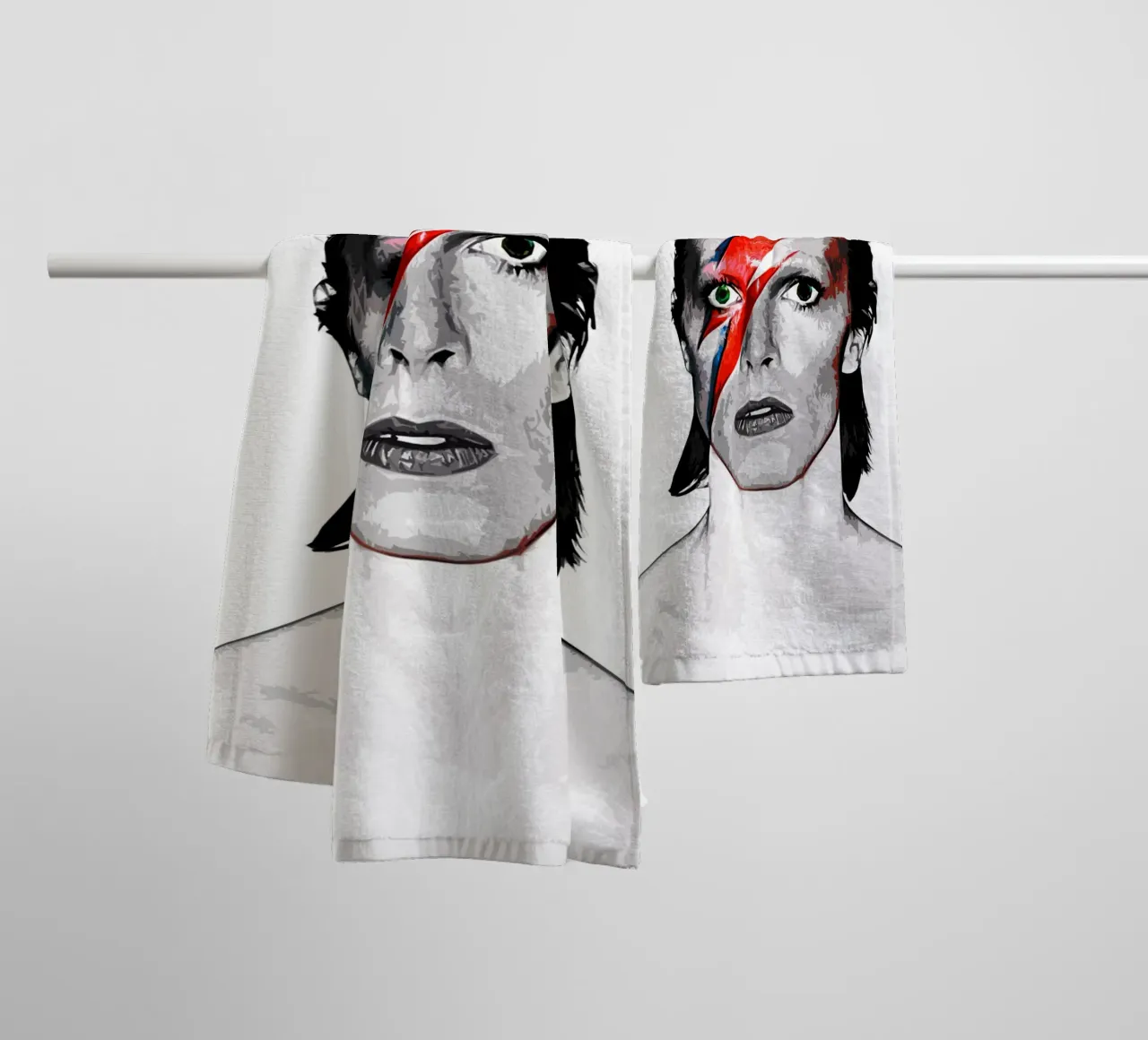 David Bowie 14 Art Handtuch von music soul