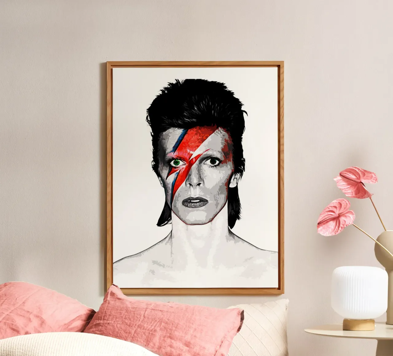 David Bowie 14 Art forex plate by music soul