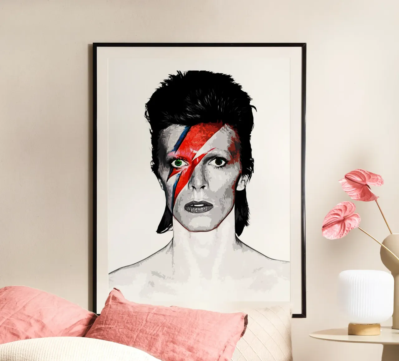 David Bowie 14 Art hahnemühle by music soul