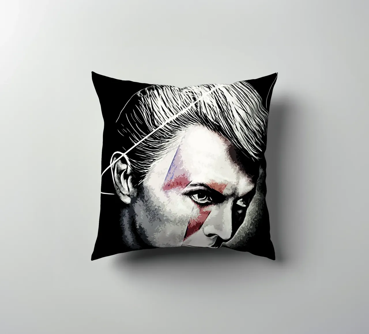 David Bowie 6 Kunst Kissen von music soul