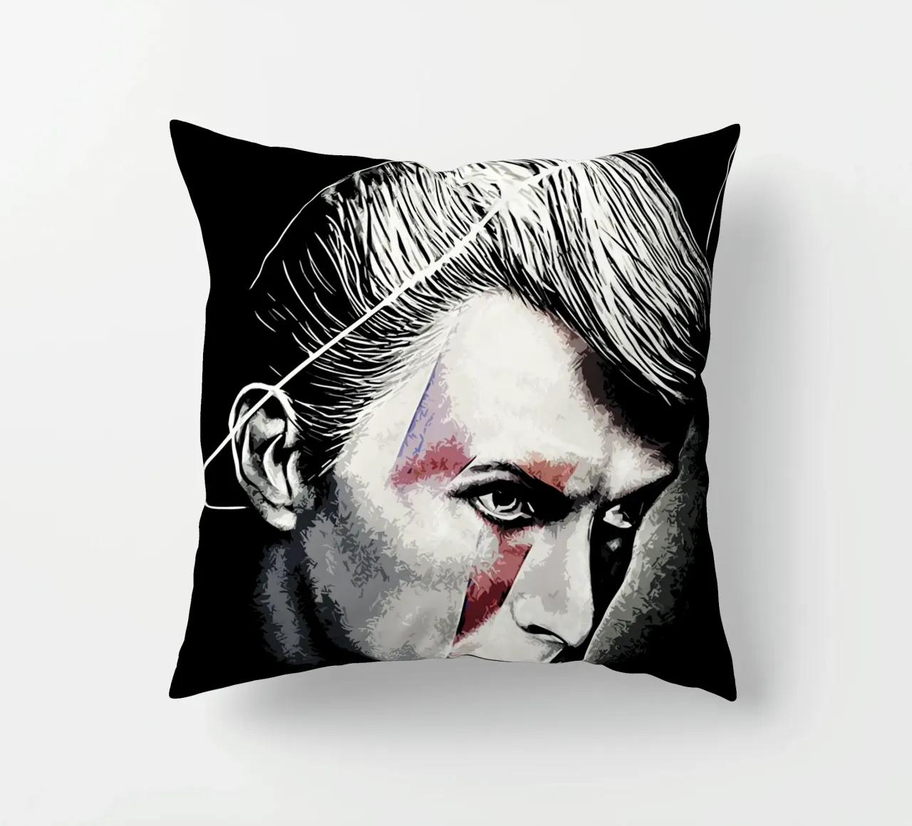 David Bowie 6 Kunst Kissen von music soul