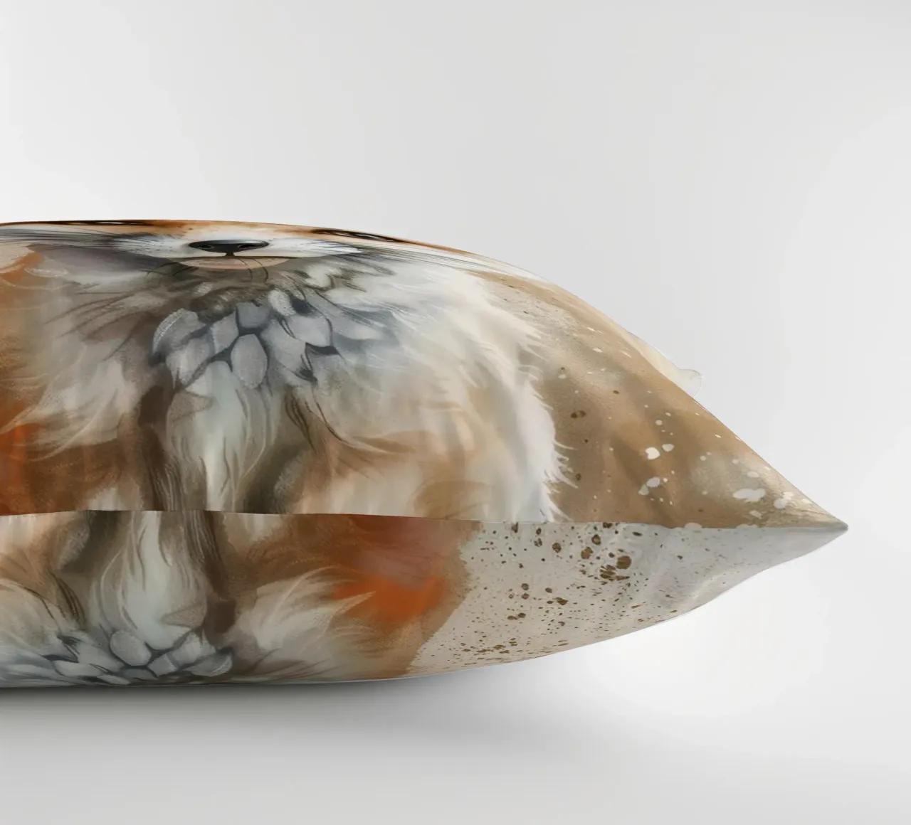 Simpatica volpe fennec con grandi orecchie e occhi espressivi cuscino da DesignDoodle