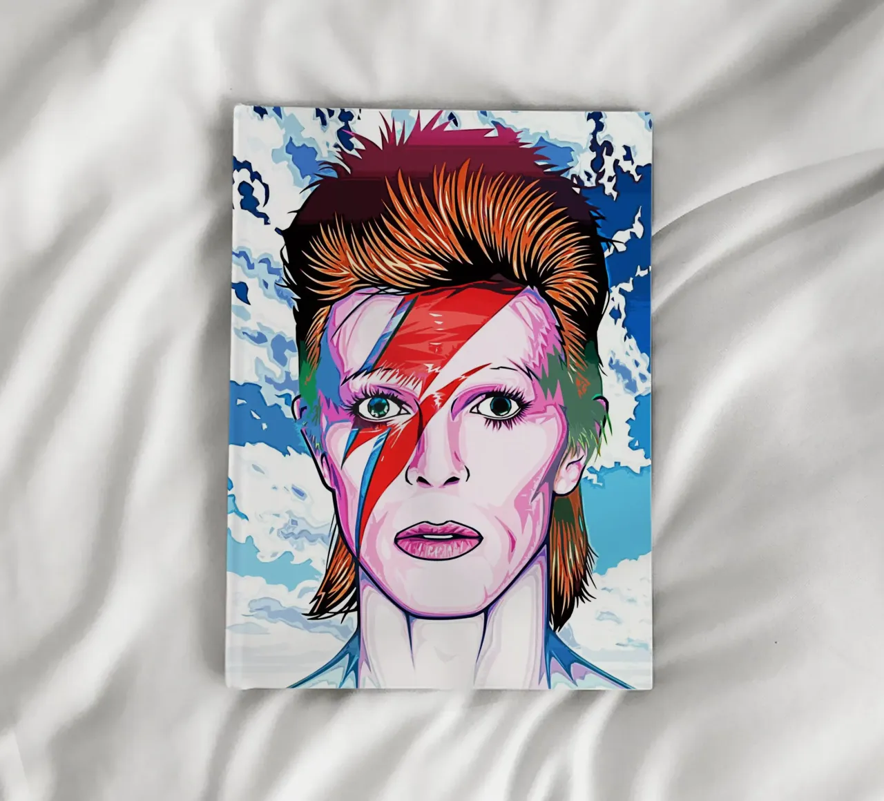 David Bowie 12 Art notebook by music soul