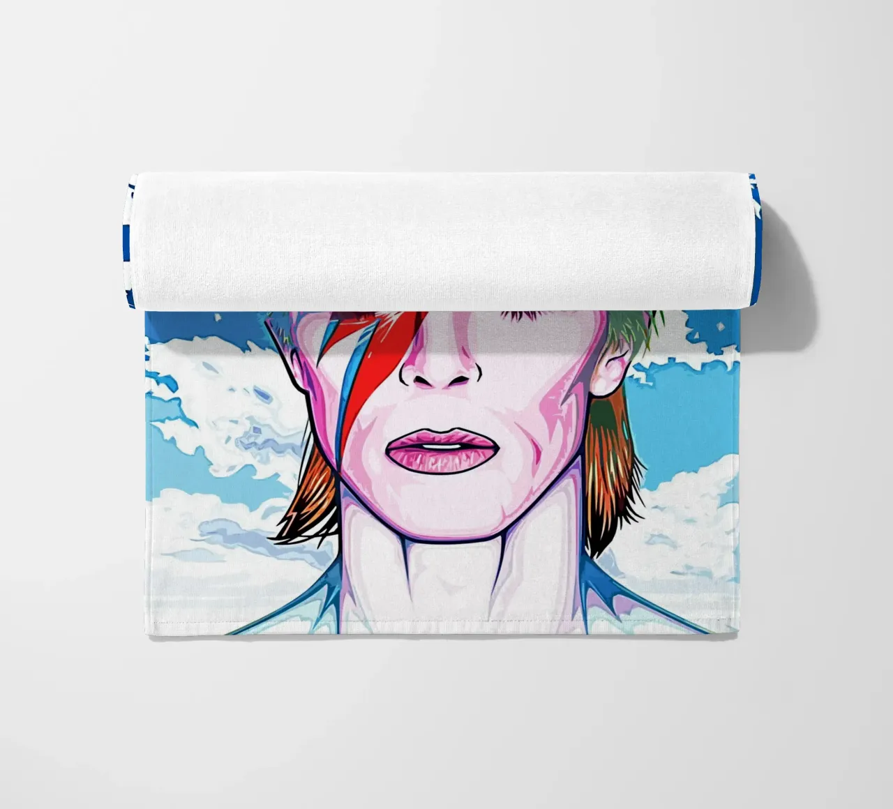 David Bowie 12 Arte toalla de playa de music soul