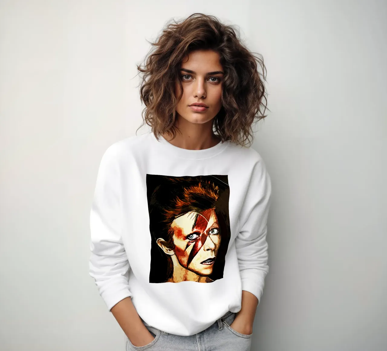 David Bowie 9 Arte felpa da music soul