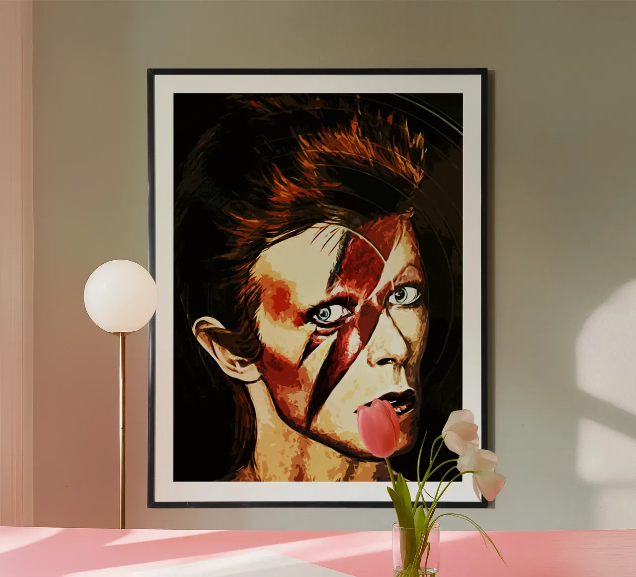 David Bowie 9 Kunst Hahnemühle von music soul