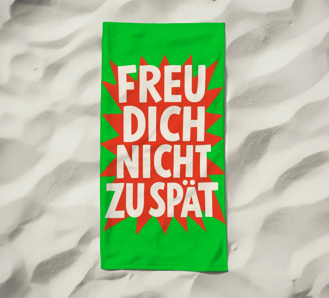 Freu dich nicht zu spät telo mare da QuooodZ by MooodzArt