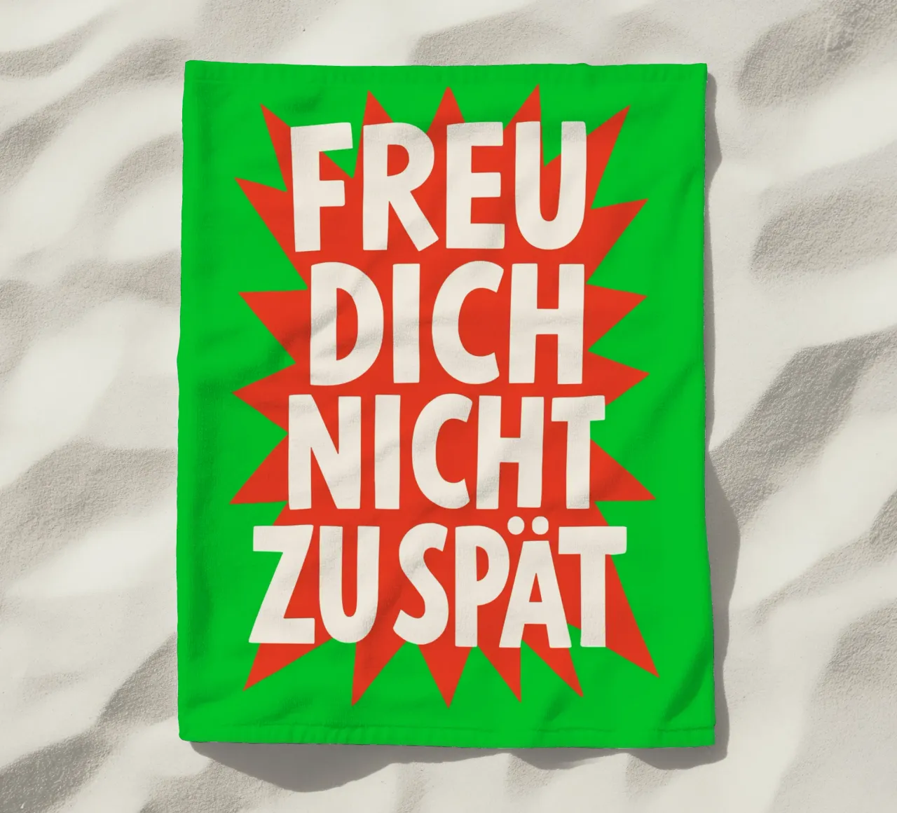 Freu dich nicht zu spät telo mare da QuooodZ by MooodzArt