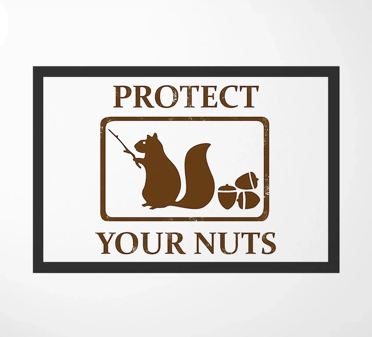 Proteggi le tue noccioline Scoiattolo zerbino da drabrenz