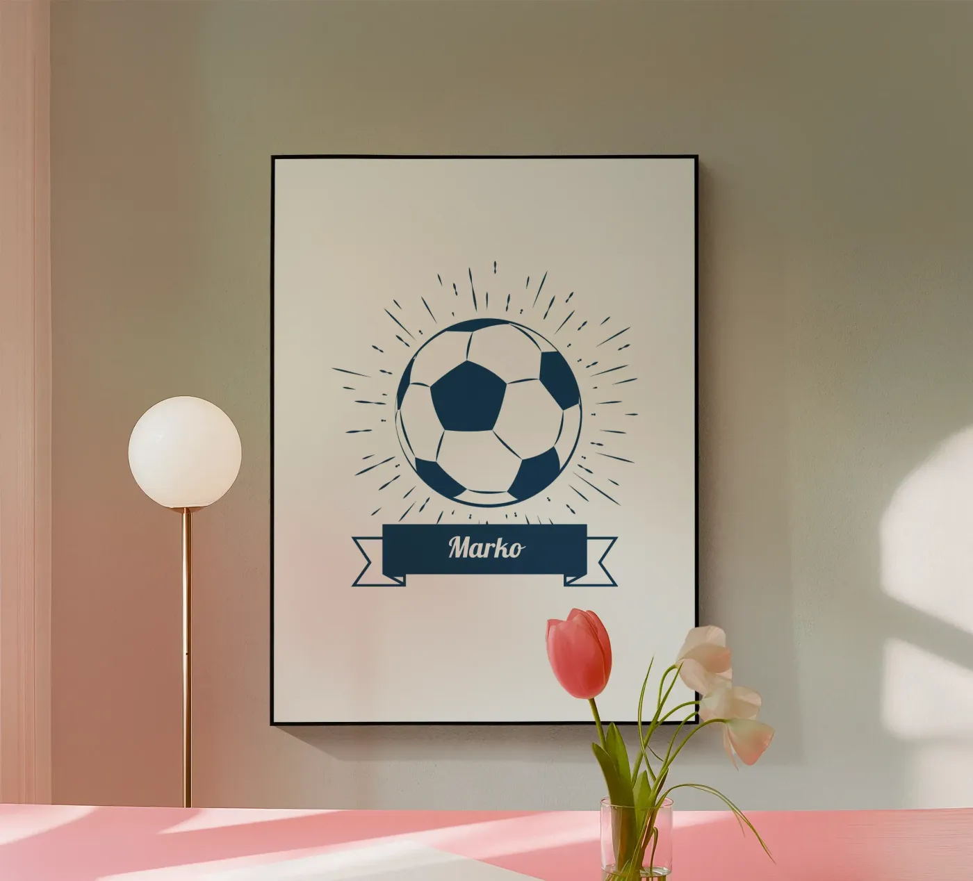 Soccer plexiglass da Kartenliebe