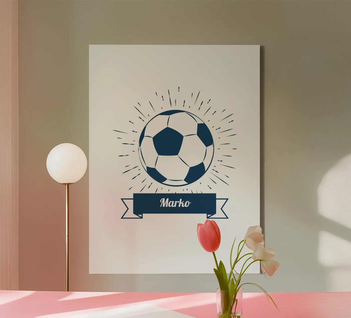 Soccer tela da Kartenliebe