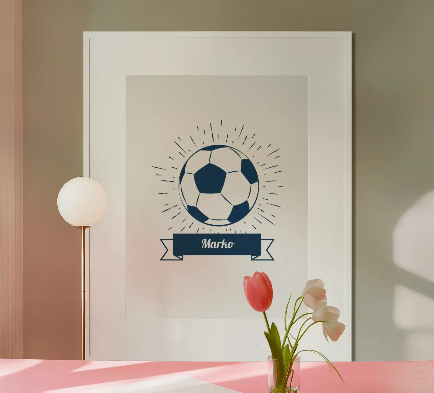 Soccer poster by Kartenliebe