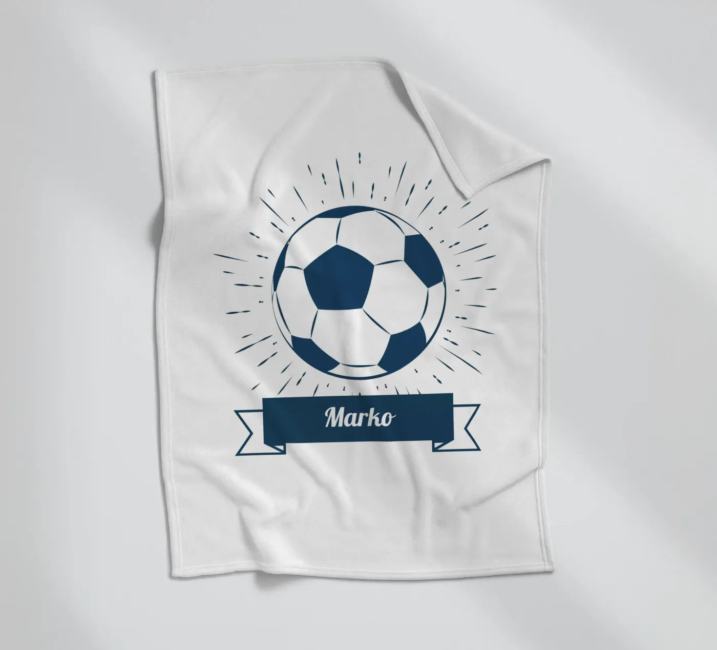 Soccer fleecedeken van Kartenliebe