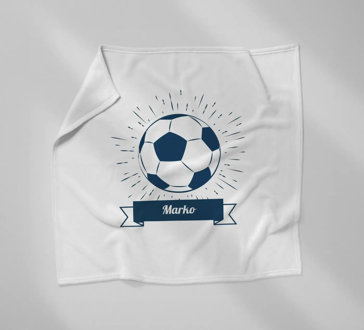 Soccer fleecedeken van Kartenliebe