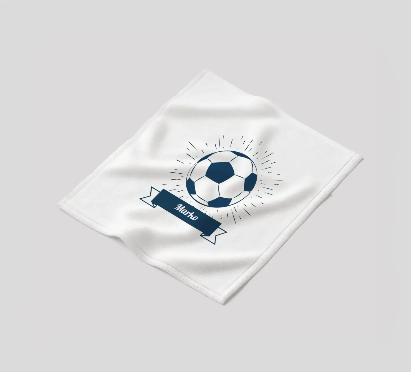 Soccer fleecedeken van Kartenliebe