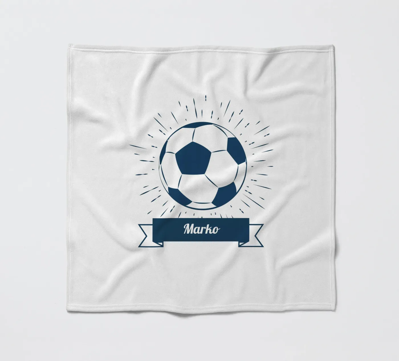 Soccer fleecedeken van Kartenliebe