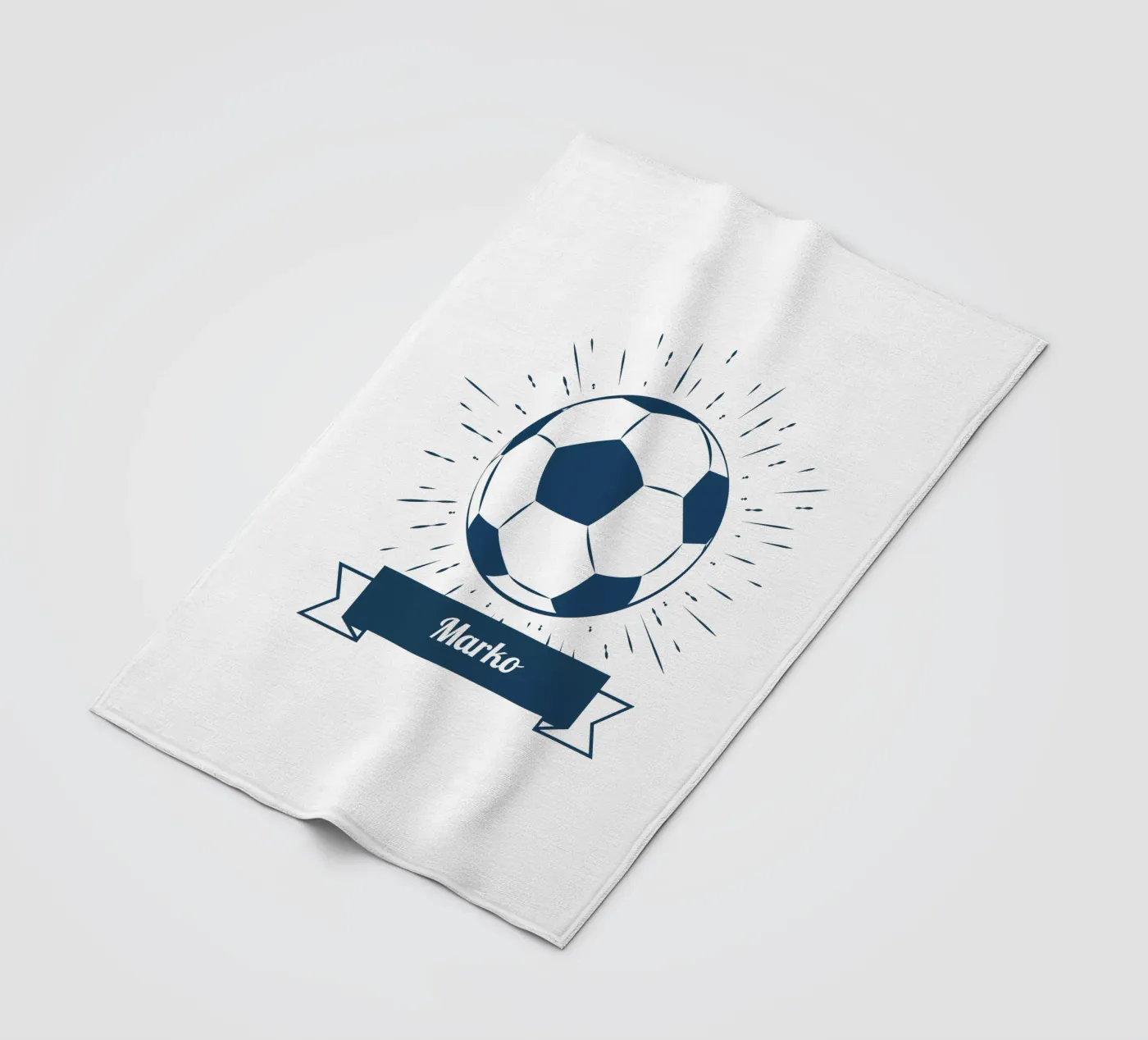 Soccer fleecedeken van Kartenliebe
