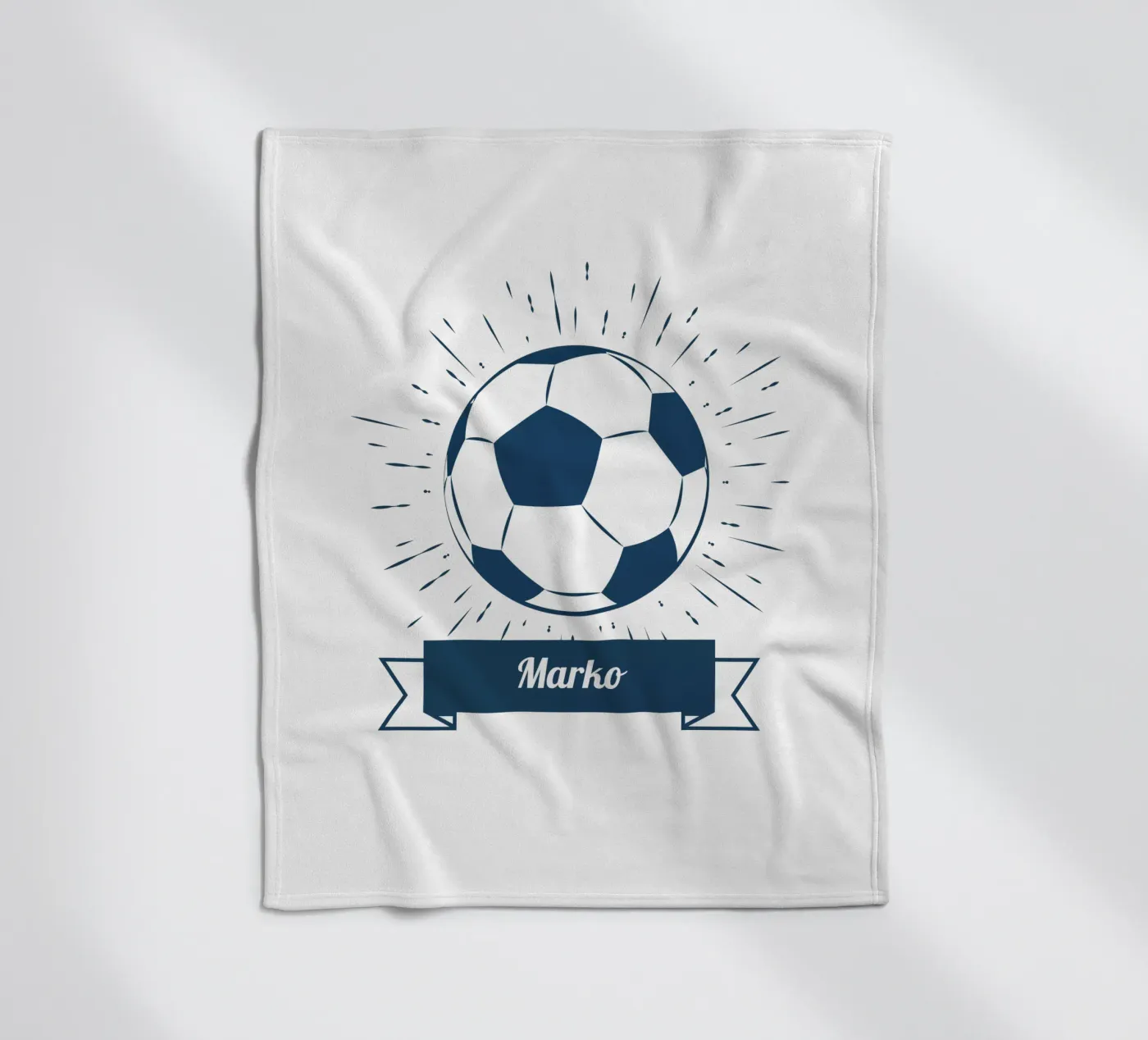 Soccer fleecedeken van Kartenliebe