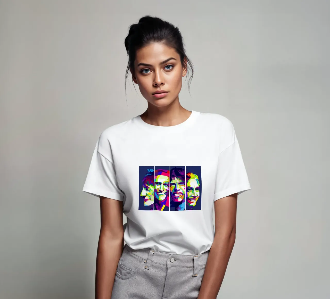 Rolling Stones Arte WPAP t-shirt da Artkreator