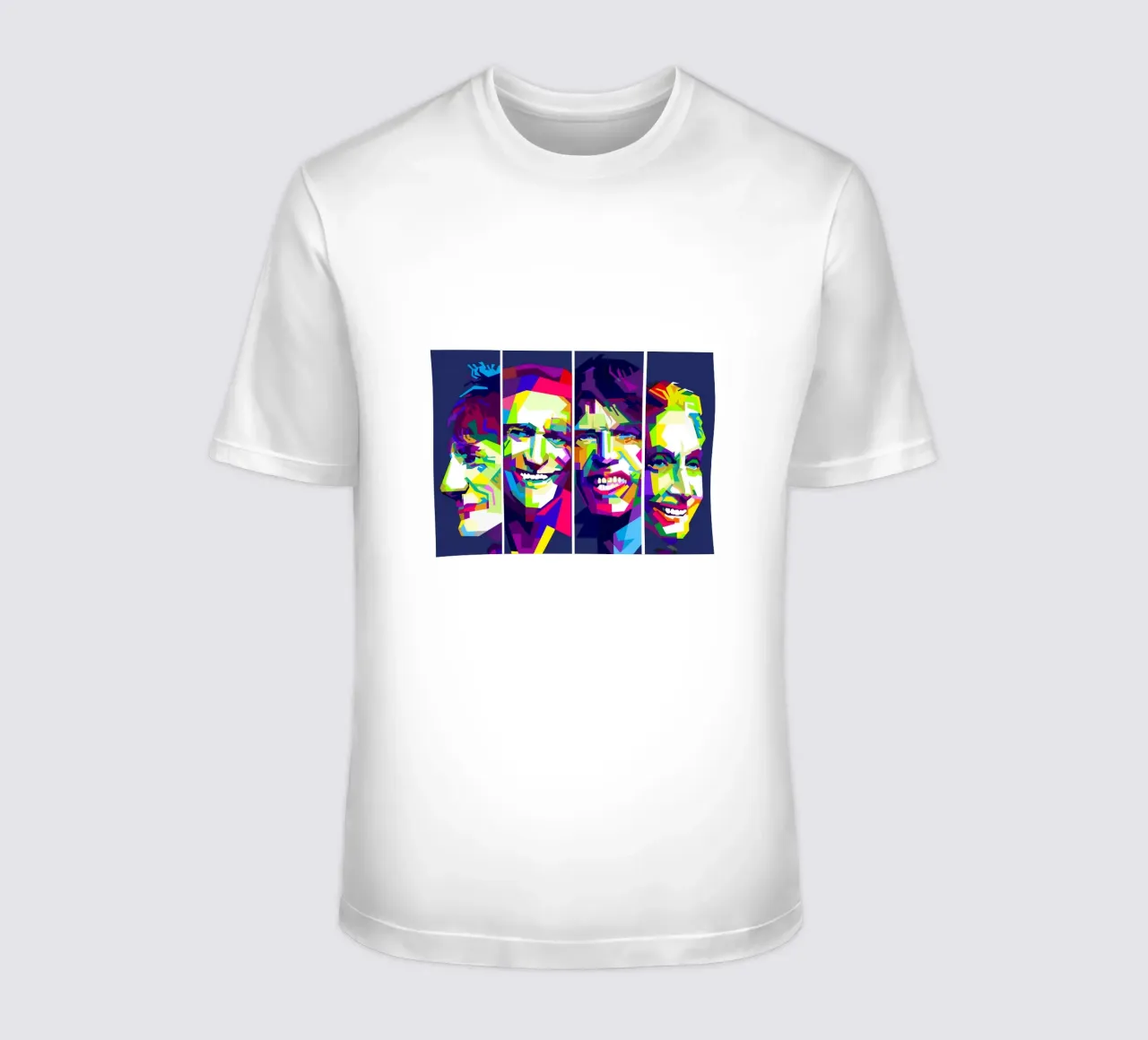 Rolling Stones Arte WPAP t-shirt da Artkreator