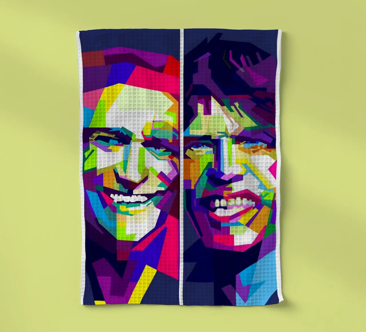 Rolling Stones Arte WPAP canovaccio da cucina da Artkreator