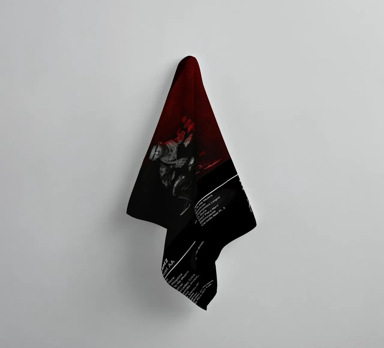 Anuel AA - LLNM2 towel by DGUnder