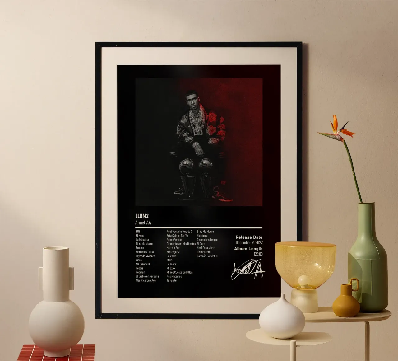 Anuel AA - LLNM2 Poster von DGUnder