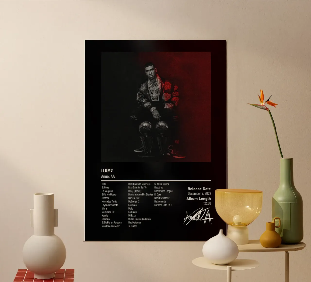 Anuel AA - LLNM2 Poster von DGUnder