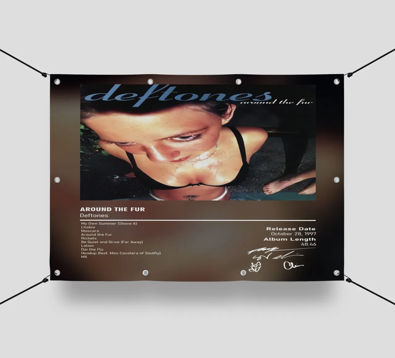 Around the Fur By Deftones telo in pvc da DGUnder