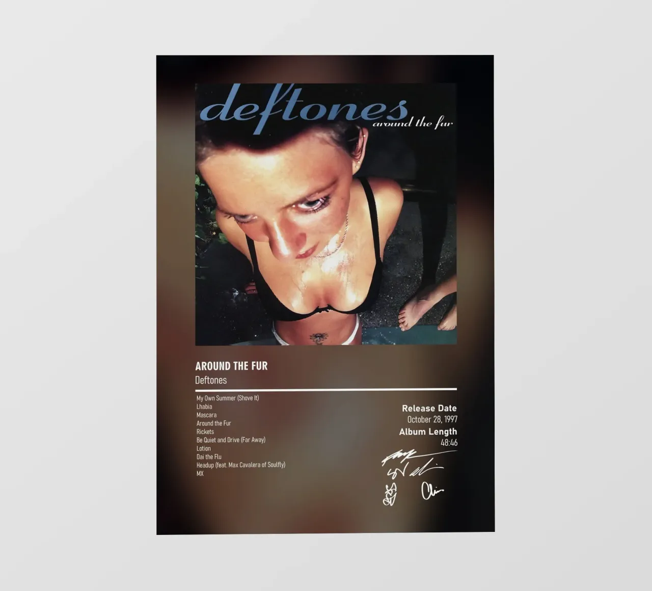 Around the Fur By Deftones telo in pvc da DGUnder