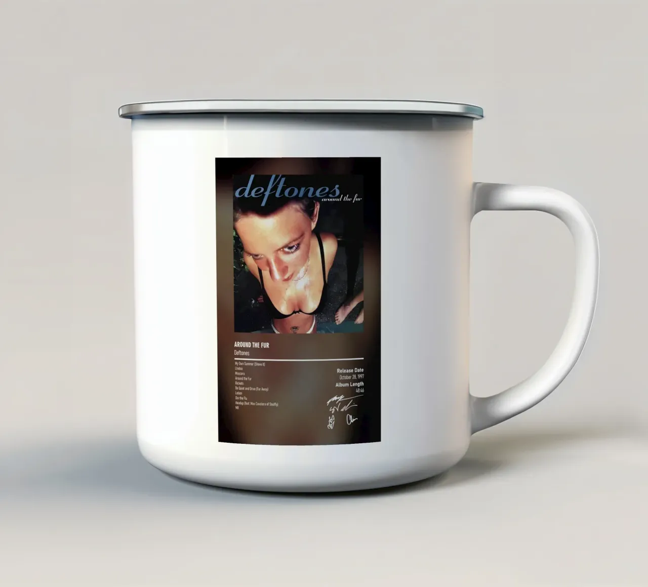 Around the Fur By Deftones tazza in smalto da DGUnder