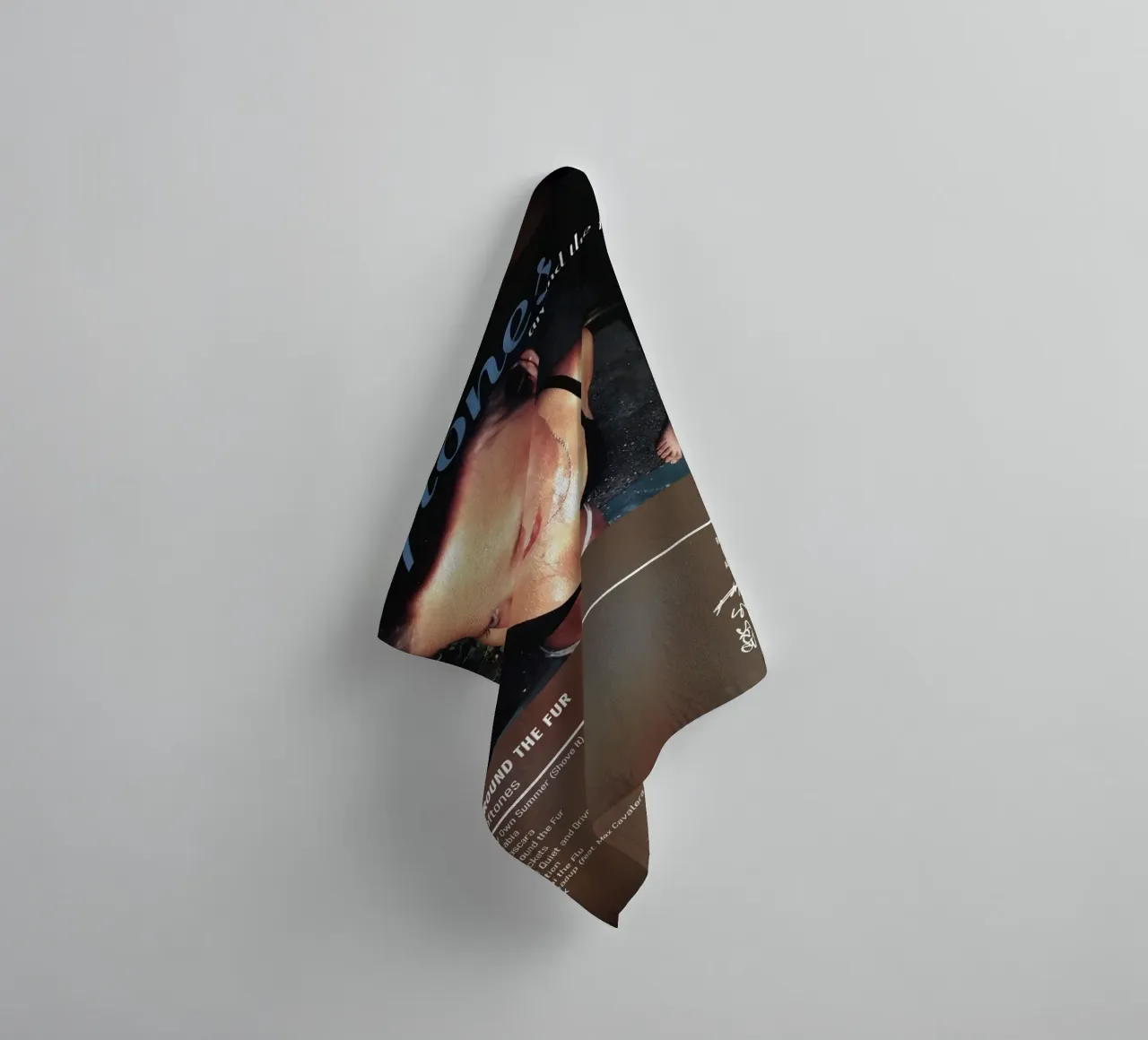 Around the Fur By Deftones asciugamano da bagno da DGUnder