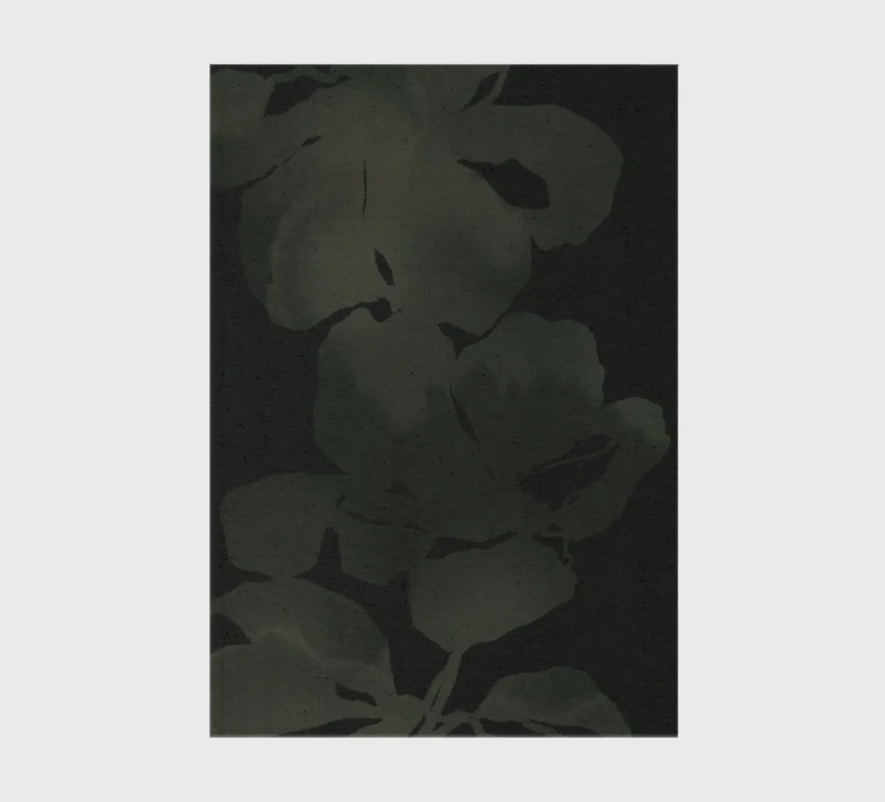 Bloom in Soft Waters III notebook by Shatha Al Dafai