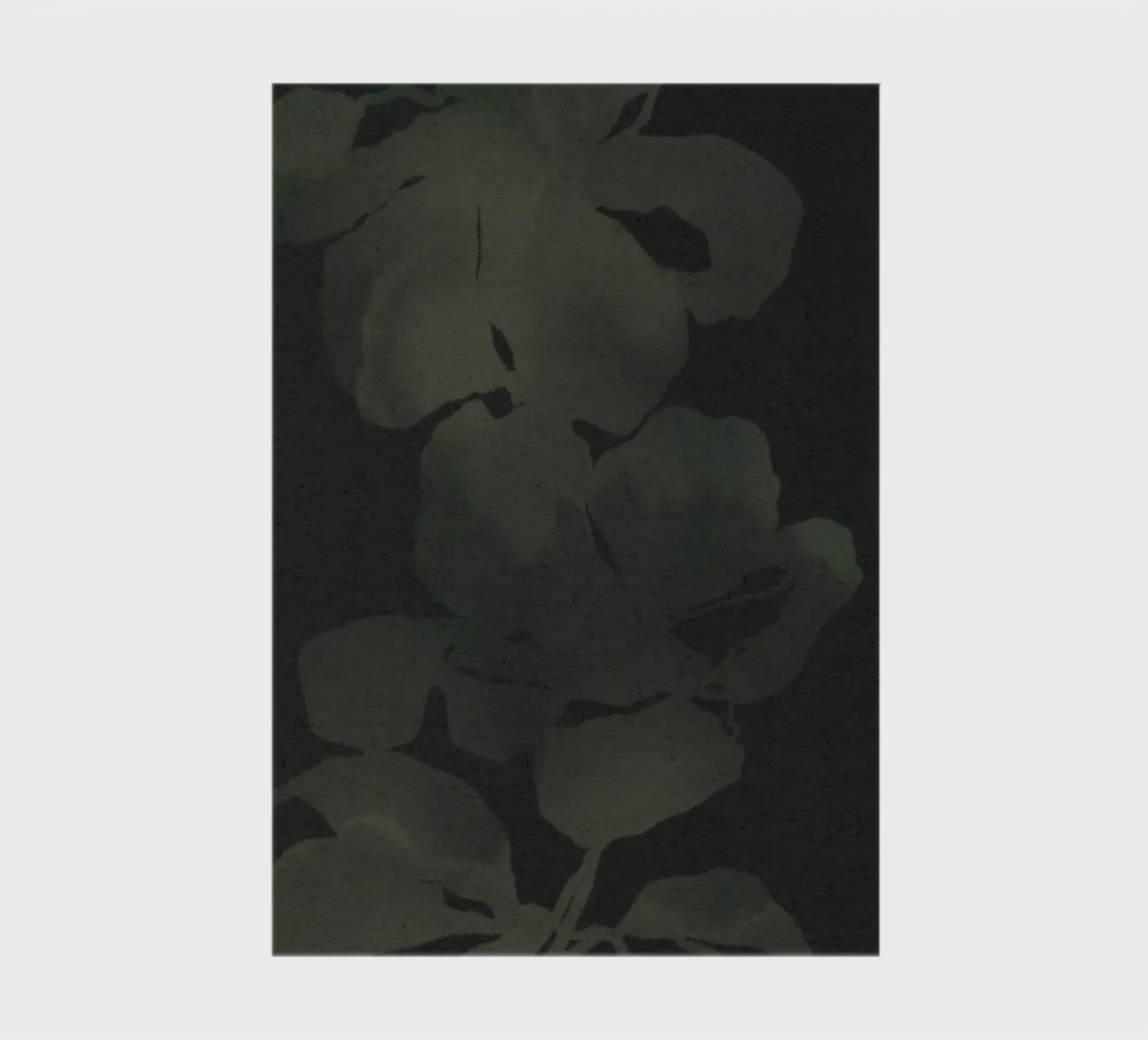 Bloom in Soft Waters III notebook by Shatha Al Dafai