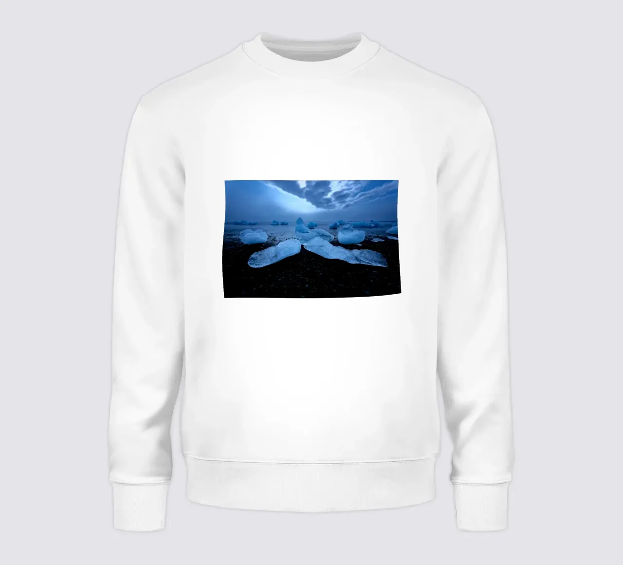 iceberg oceano felpa da Earthly Visions