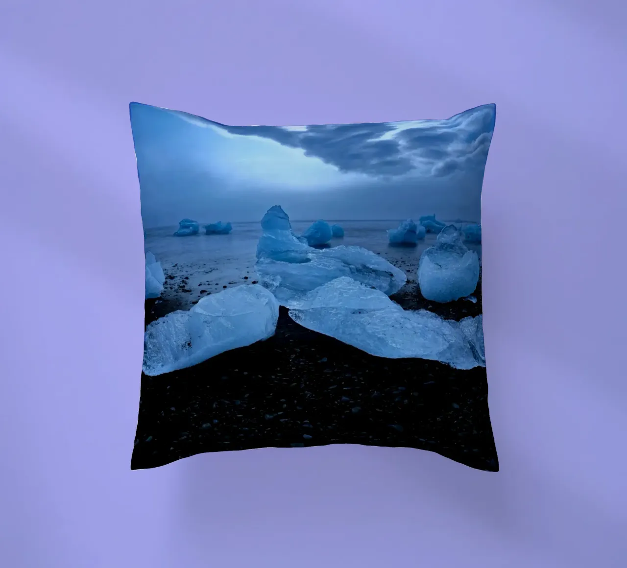iceberg oceano cuscino da Earthly Visions