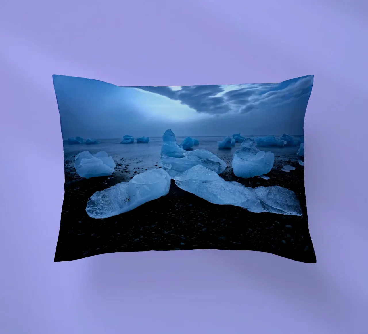 iceberg oceano cuscino da Earthly Visions