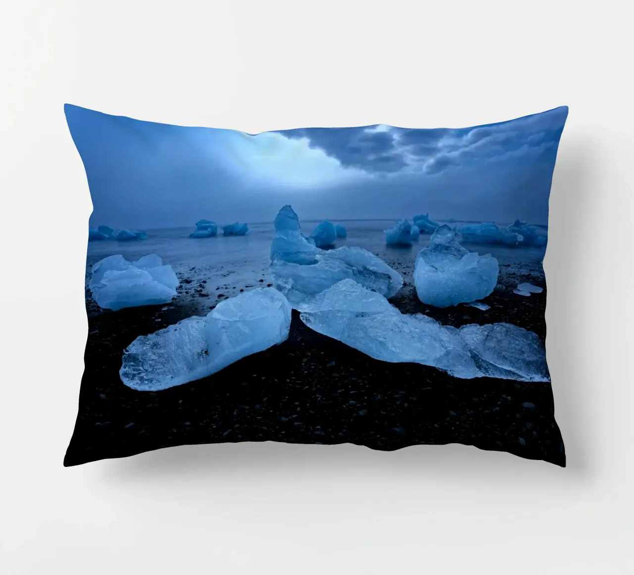 iceberg oceano cuscino da Earthly Visions