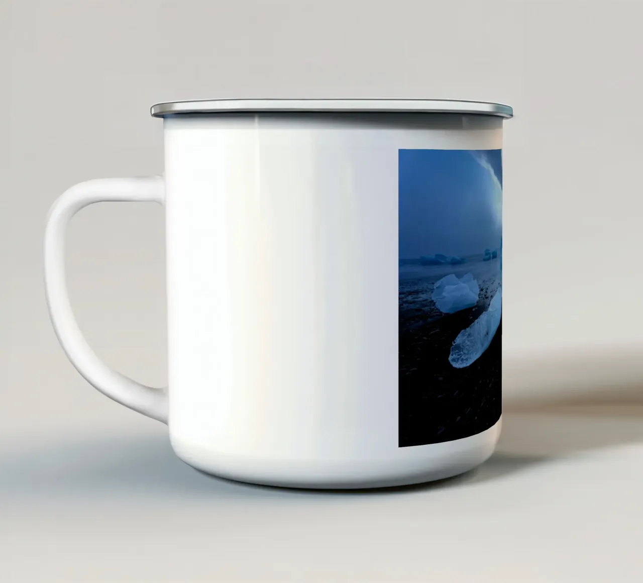 iceberg oceano tazza in smalto da Earthly Visions