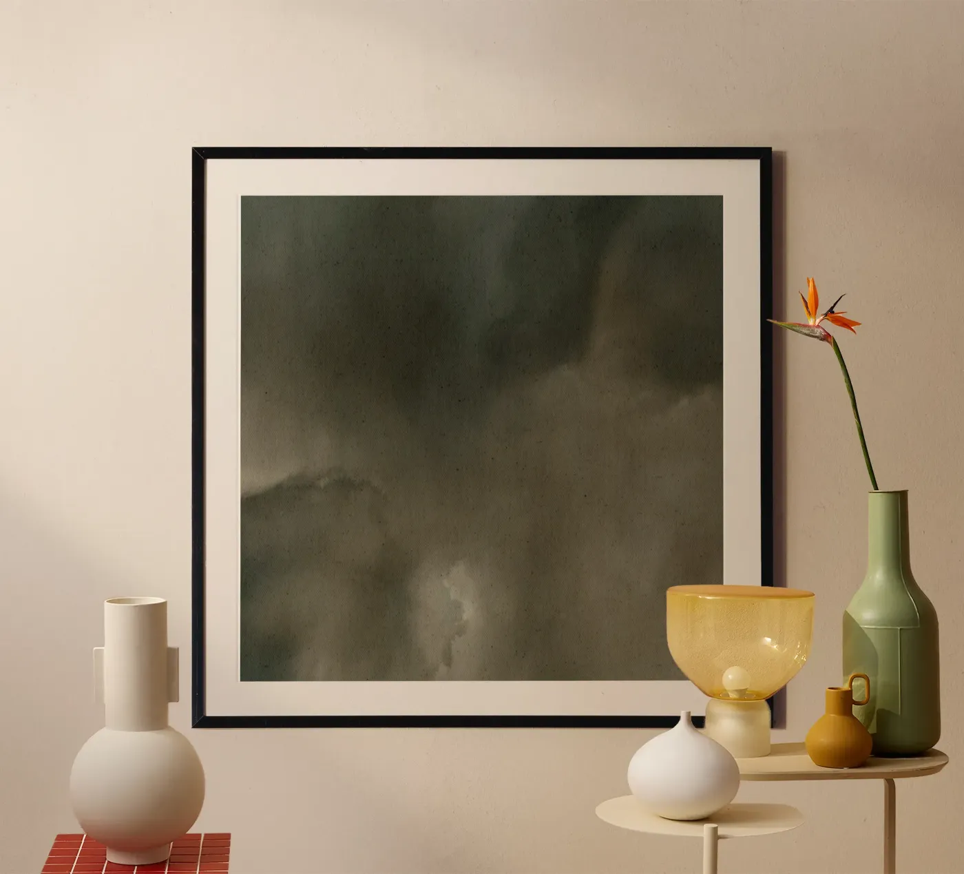 Mist Poster von Shatha Al Dafai