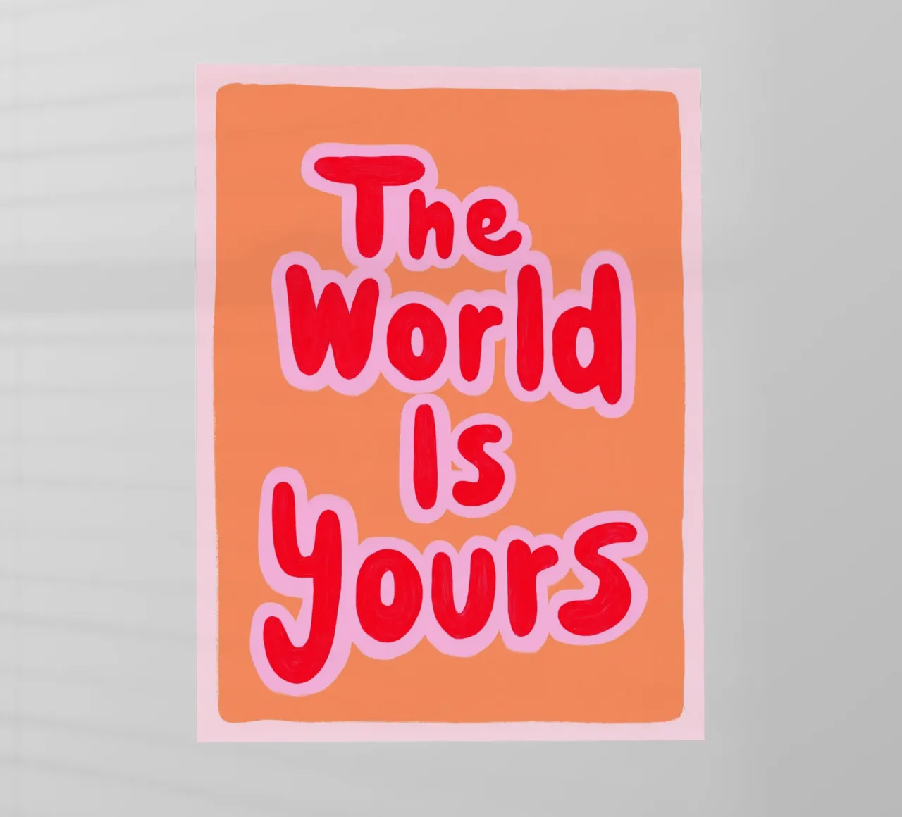 Vivere i propri sogni pellicola backlit da Carinaprint