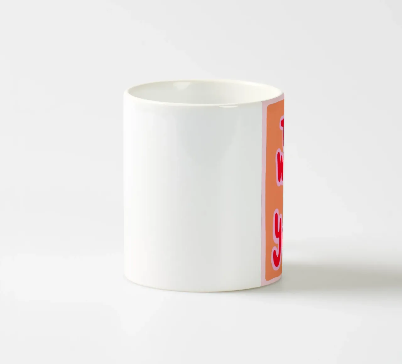 Vivere i propri sogni tazza in ceramica da Carinaprint