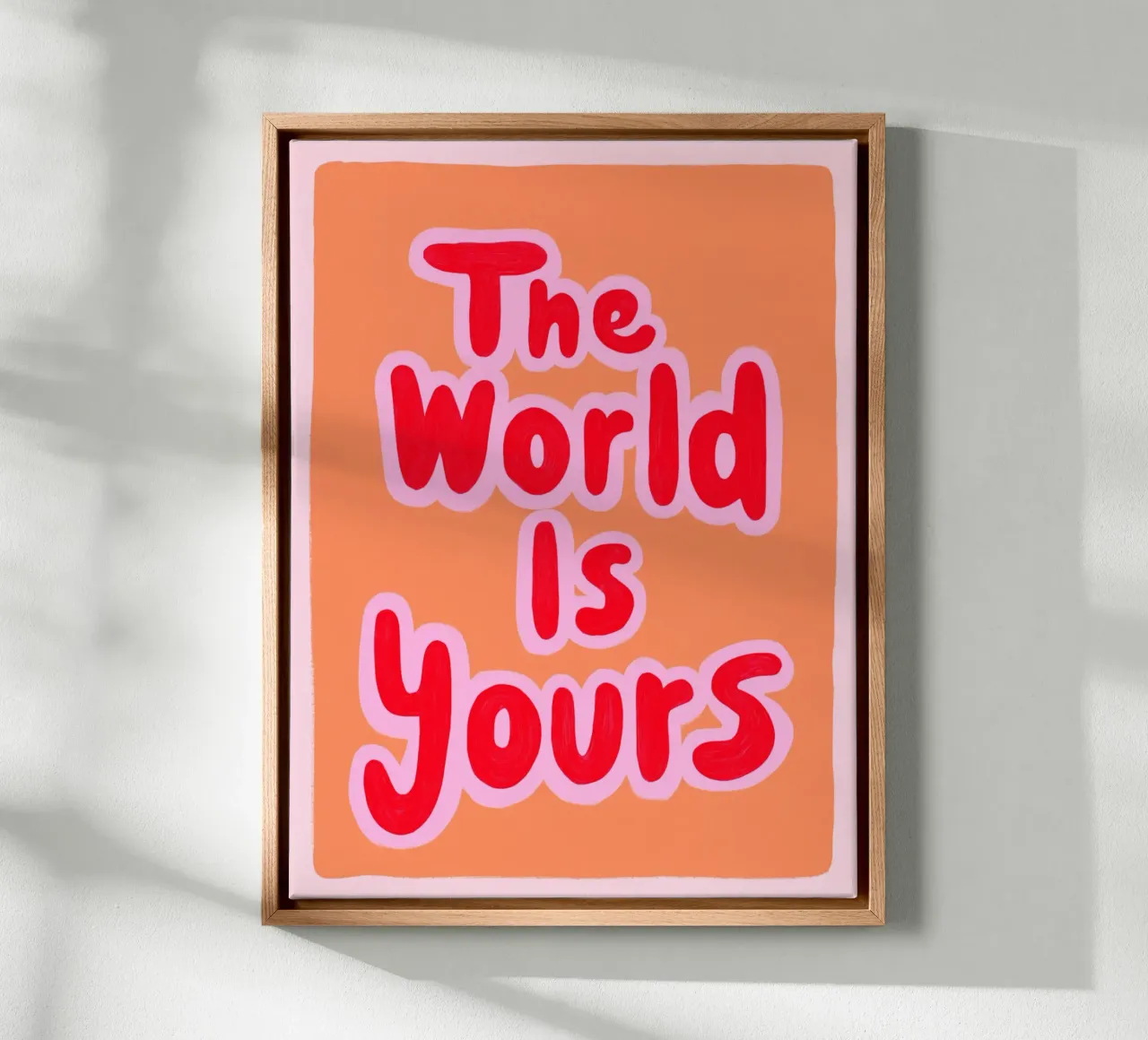 Vivere i propri sogni tela da Carinaprint