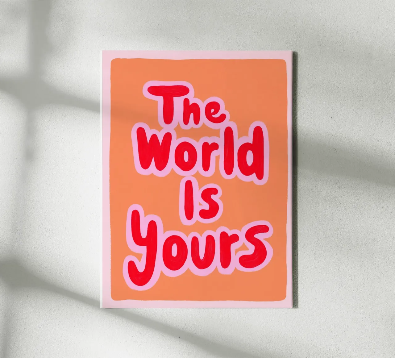 Vivere i propri sogni tela da Carinaprint